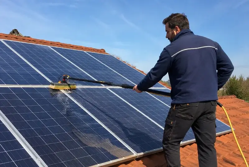 Nettoyage et entretien de panneaux solaires à Schœnenbourg