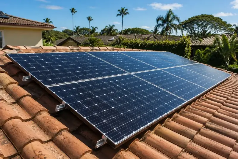 Installation de panneaux solaires à Schœnenbourg